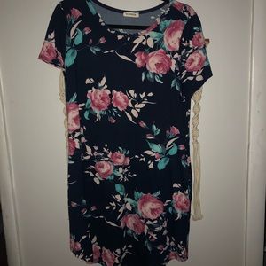 Two floral long dresses!
